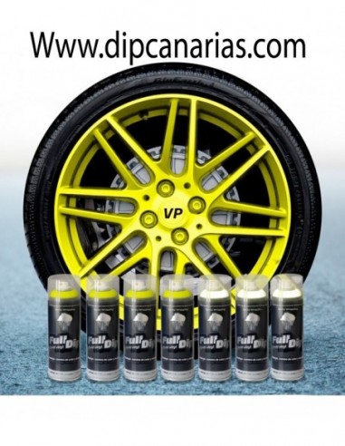 Kit llantas de 20" o más Amarillo Flúor Kit llantas de 20" o más Amarillo Flúor