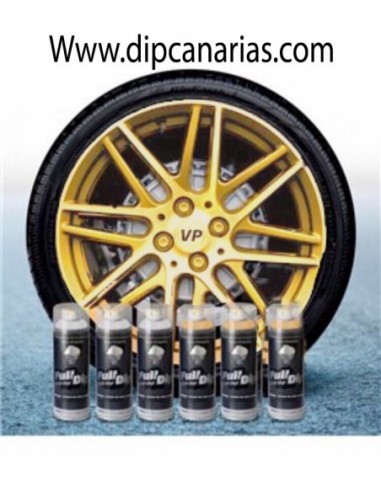 Kit llantas de 16 a 19" Amarillo Candy Kit llantas de 16 a 19" Amarillo Candy