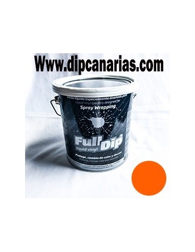 Pack Bote 4L Naranja Flúor + Blanco